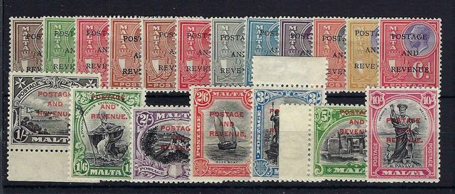 Image of Malta SG 174/92 UMM British Commonwealth Stamp